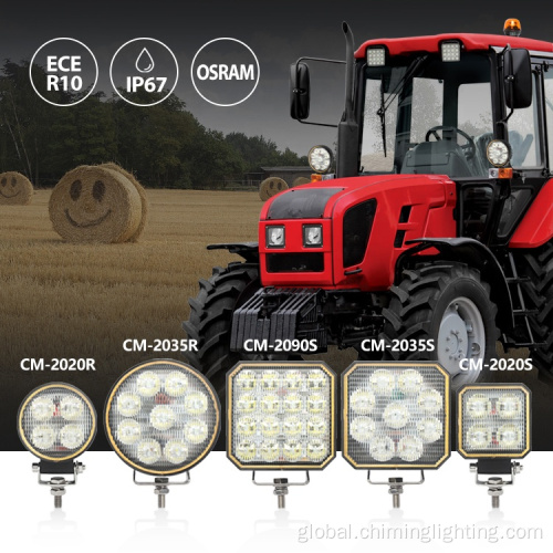 Agriculture work lamp Square LED OSRAM chip agriculture flood work light Supplier